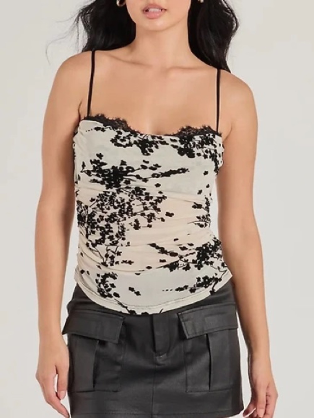Windsor Mesh Floral Cami Top